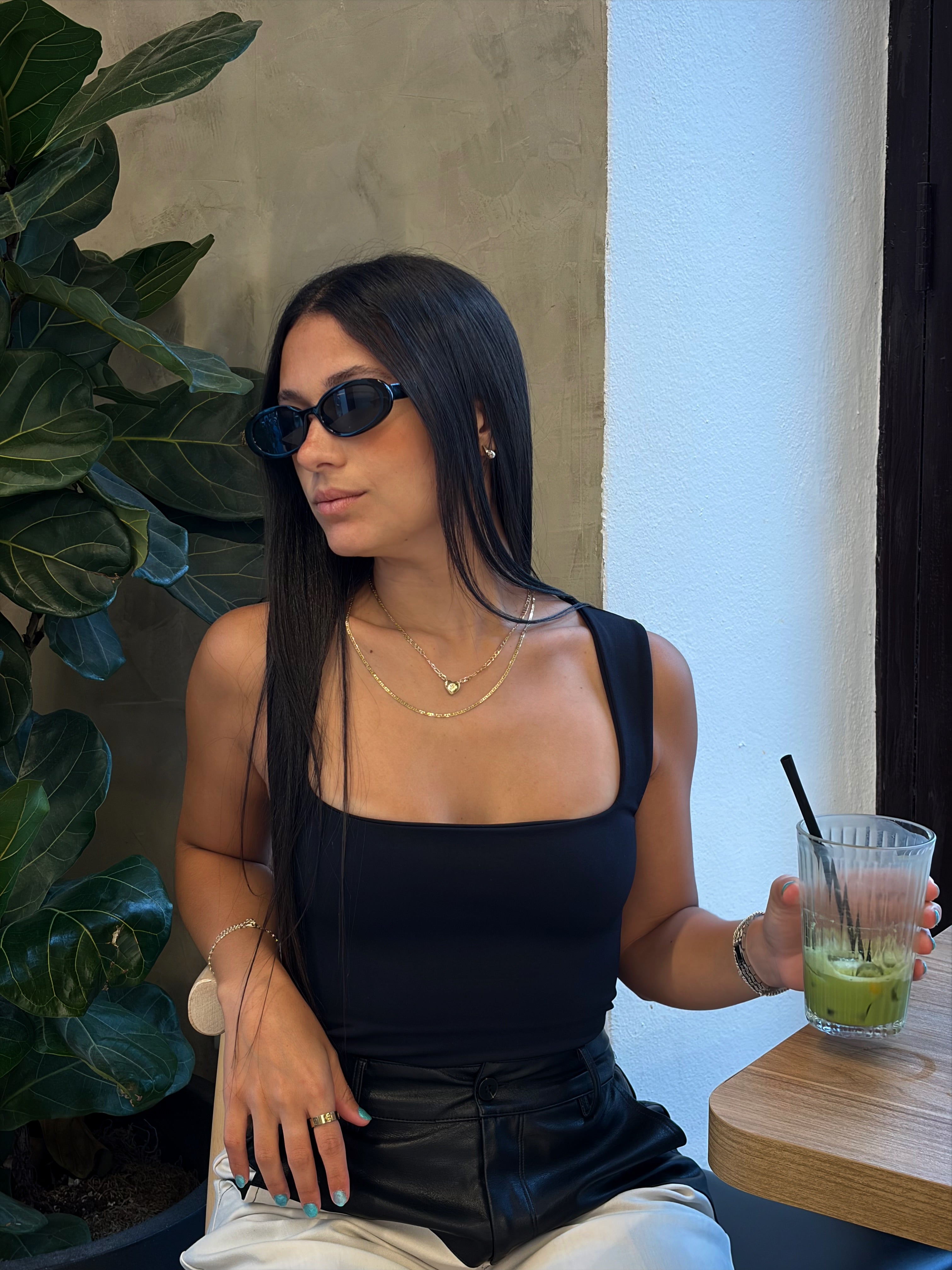 Double Layered BLACK BodySuit