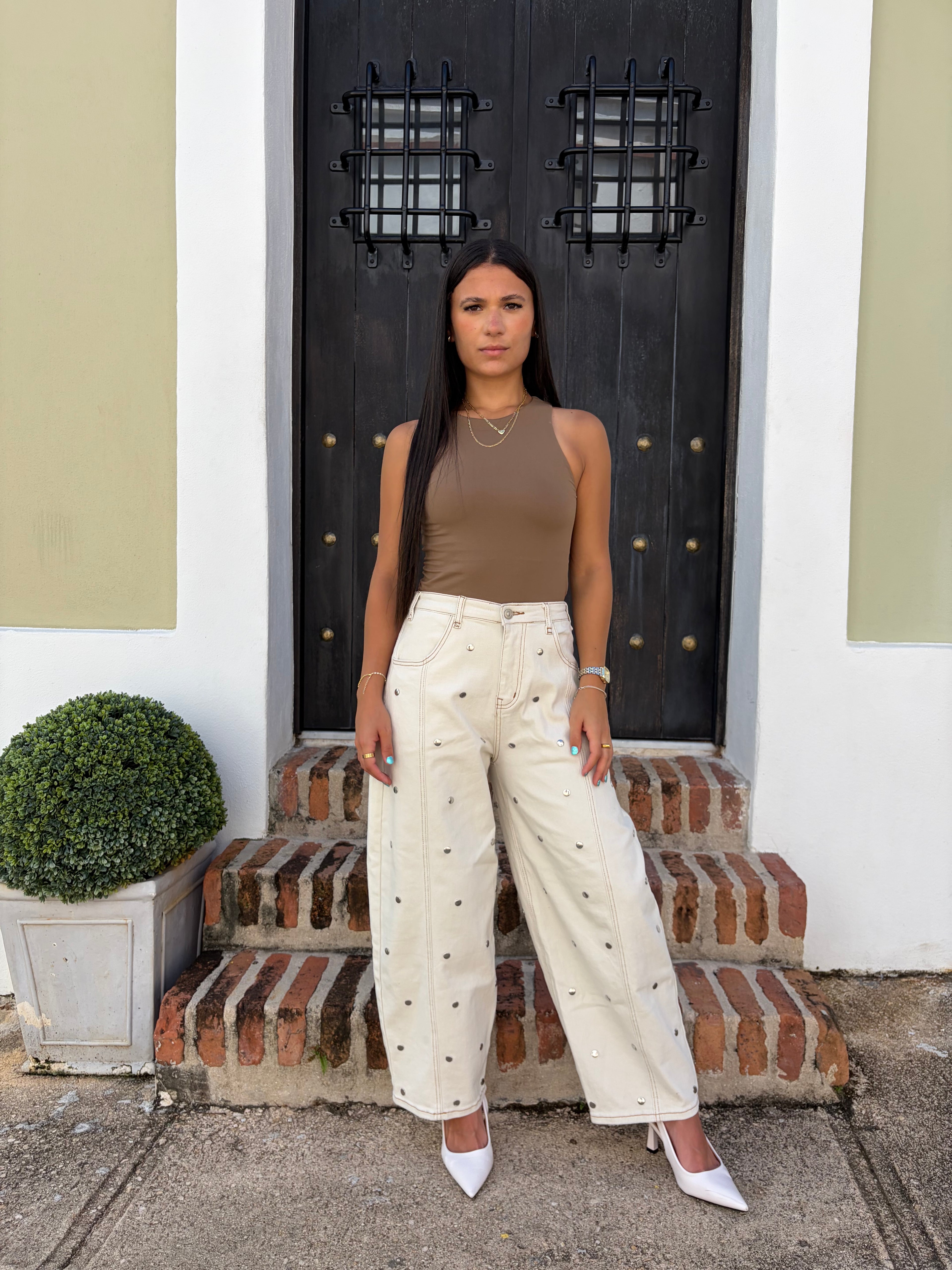 Double Layered MOCHA  BodySuit