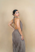 Amara Halter Backless Dress