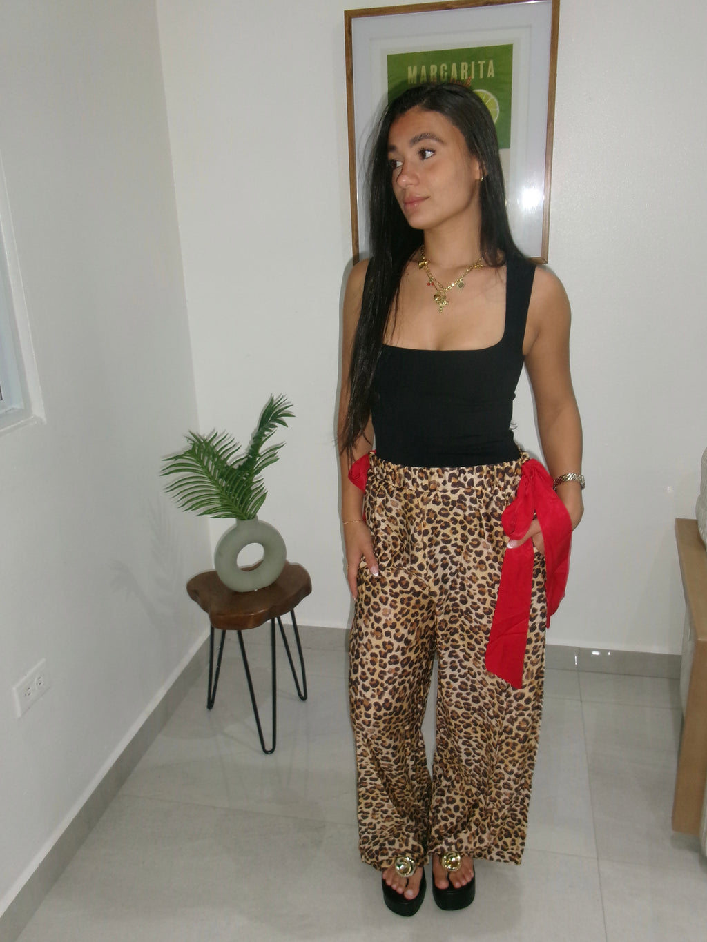 LightWeight Animal Print pants
