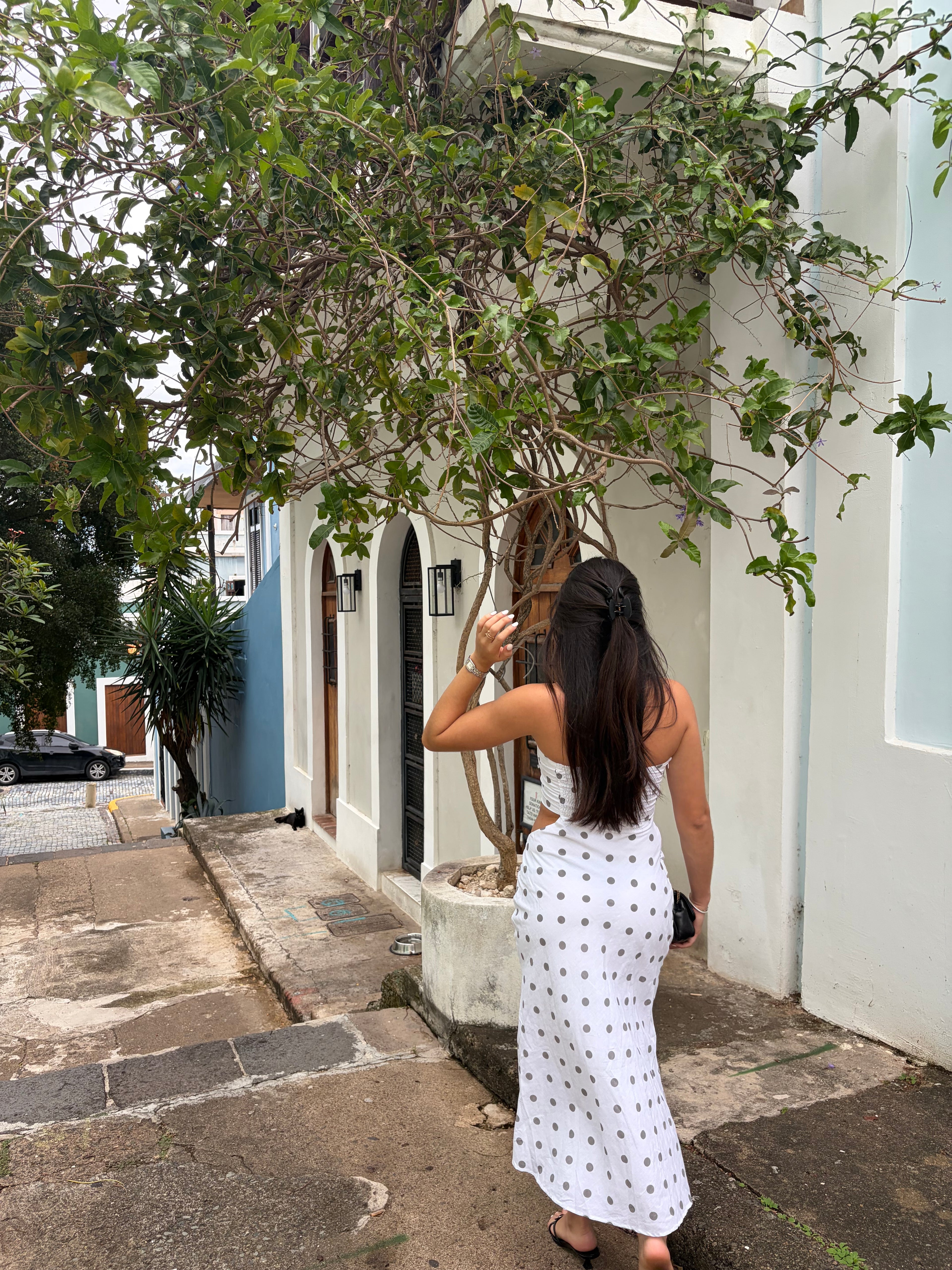 TubeTop Cut-Out Midi Dress